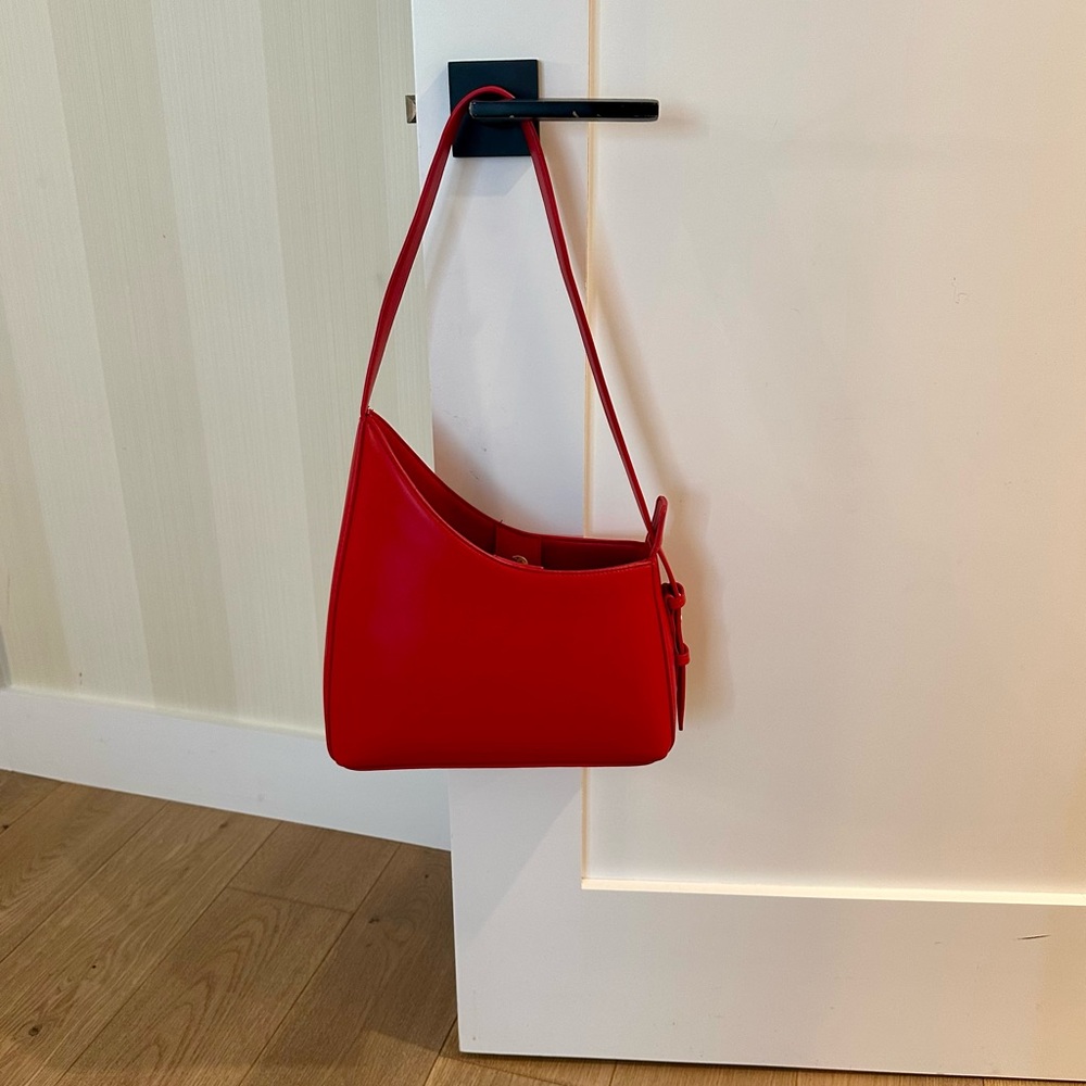 Noemi Red Buckle Bag Anthropologie
